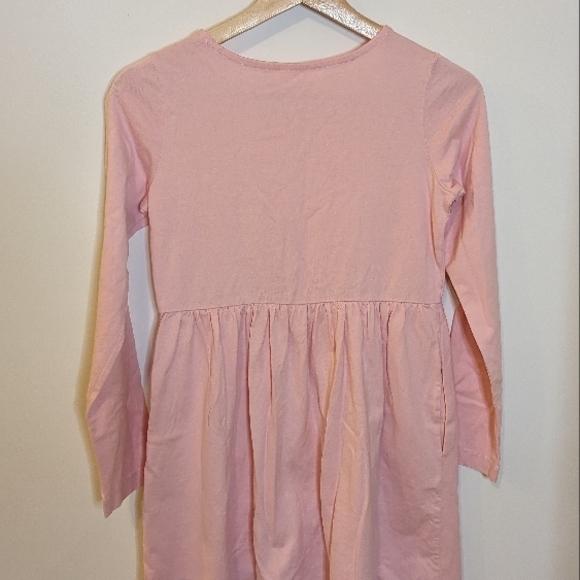 Hanna Andersson 12 Days of Christmas Pink Long Sleeve Dress Girls Size 12 - Picture 10 of 10